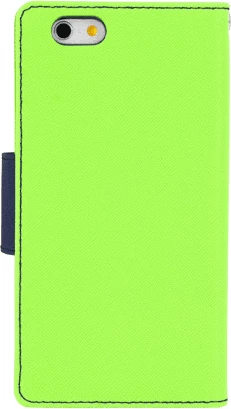 Mbështjellës flip HAVANA Fancy Diary për Samsung Galaxy A3 2017 A320, me xhepa për karta, jeshile/kaltër