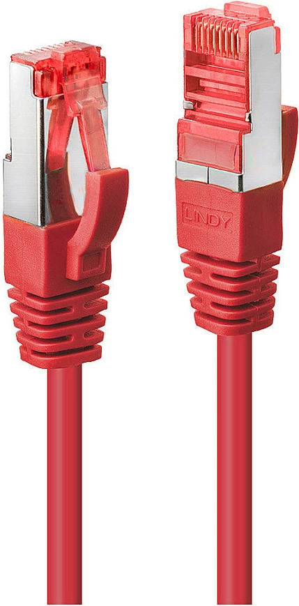 Kabllo rrjeti Lindy 47732, Cat6 S/FTP, 1 m, RJ-45 në RJ-45, e kuqe