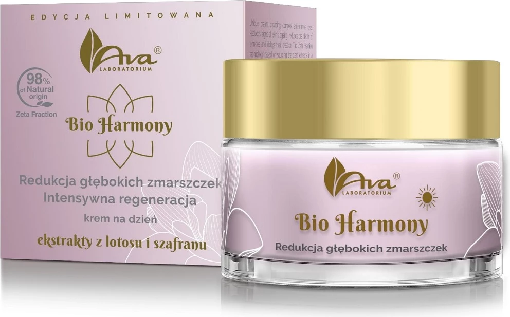 Krem ditës kundër rrudhave të thella për femra Ava Laboratorium Bio Harmony Deep Wrinkle Reduction Day, 50ml