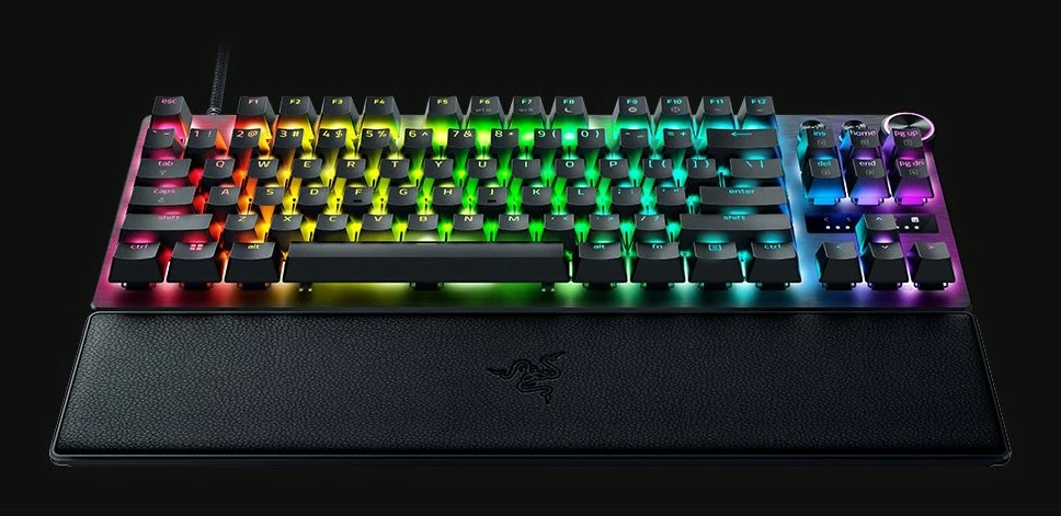 Tastierë Razer Huntsman V3 Pro Tenkeyless, RGB, DE