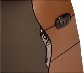 Maus Evoluent Evoluent4, wireless RF 2.4GHz, 6 butona, 2600 DPI, size S, për dorën e djathtë, kafe/bronze