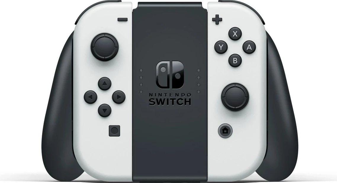 Konzolë portabile Nintendo Switch OLED, 7", 64 GB, Wi-Fi, E bardhë