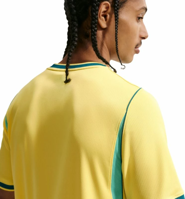 Fanellë meshkuj Nike Brazil 2026 Stadium Home IF7054 724, e verdhë