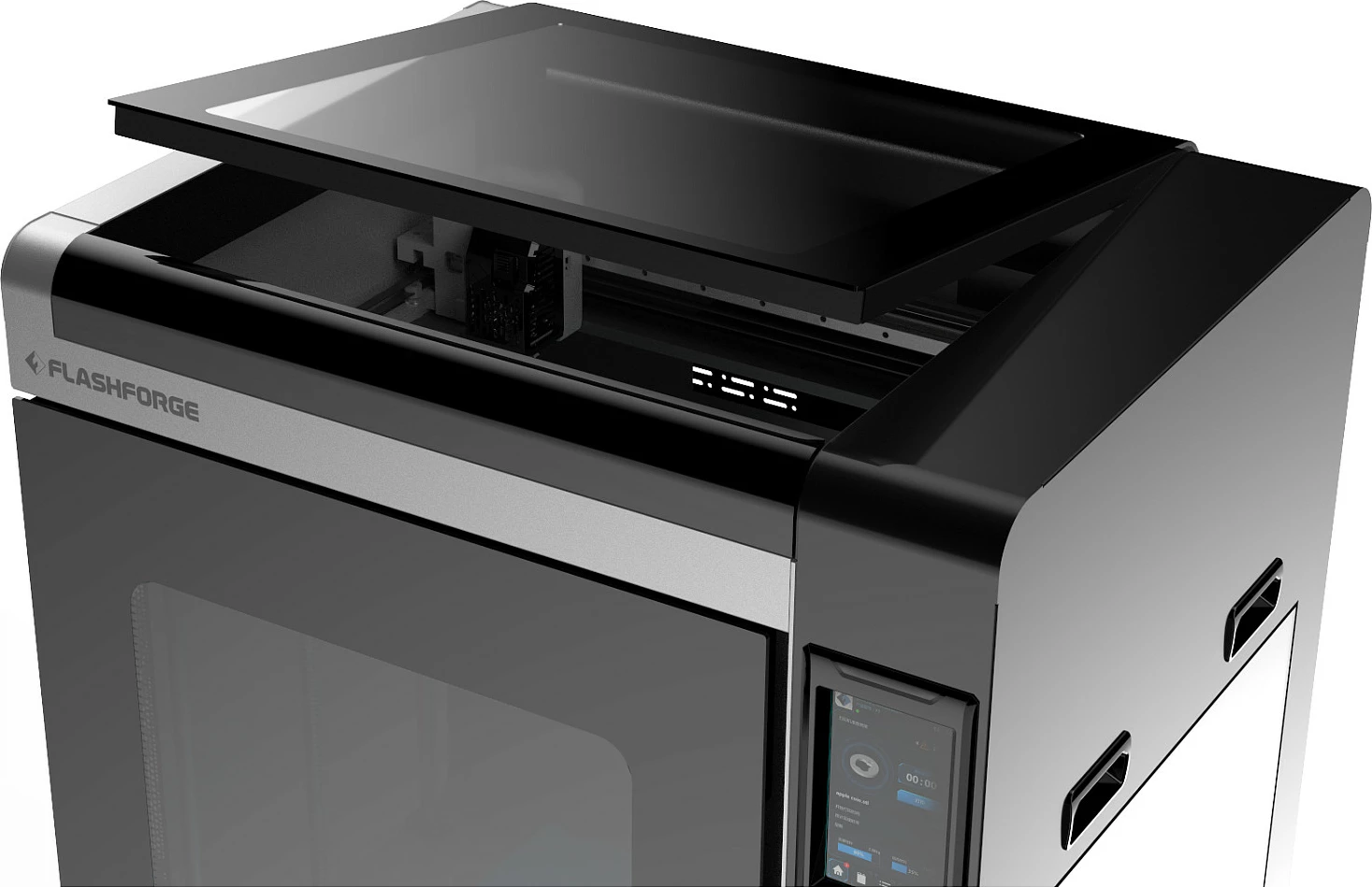 Printer 3D Flashforge Creator 4A, volum printimi 400×350×500 mm, Wi‑Fi/Ethernet, ekran 7", zezë/gri