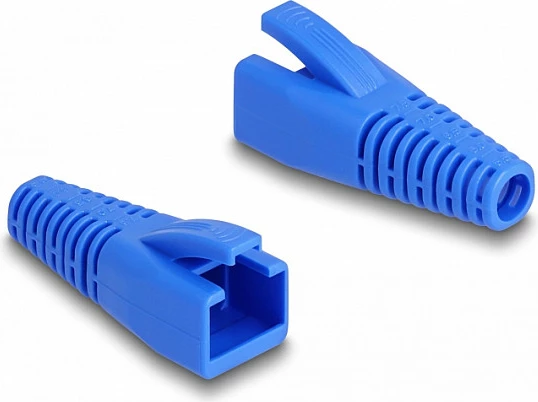 Boot mbrojtës për konektor RJ45 DeLOCK, i prershëm, 50 copë, shumëngjyrësh