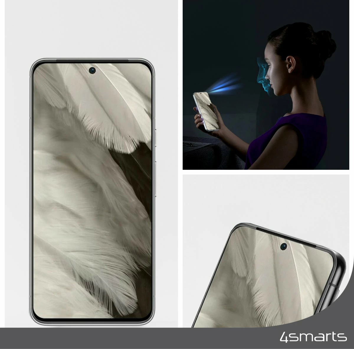 Mbështjellës ekrani 4smarts Samsung Galaxy A35, Transparent