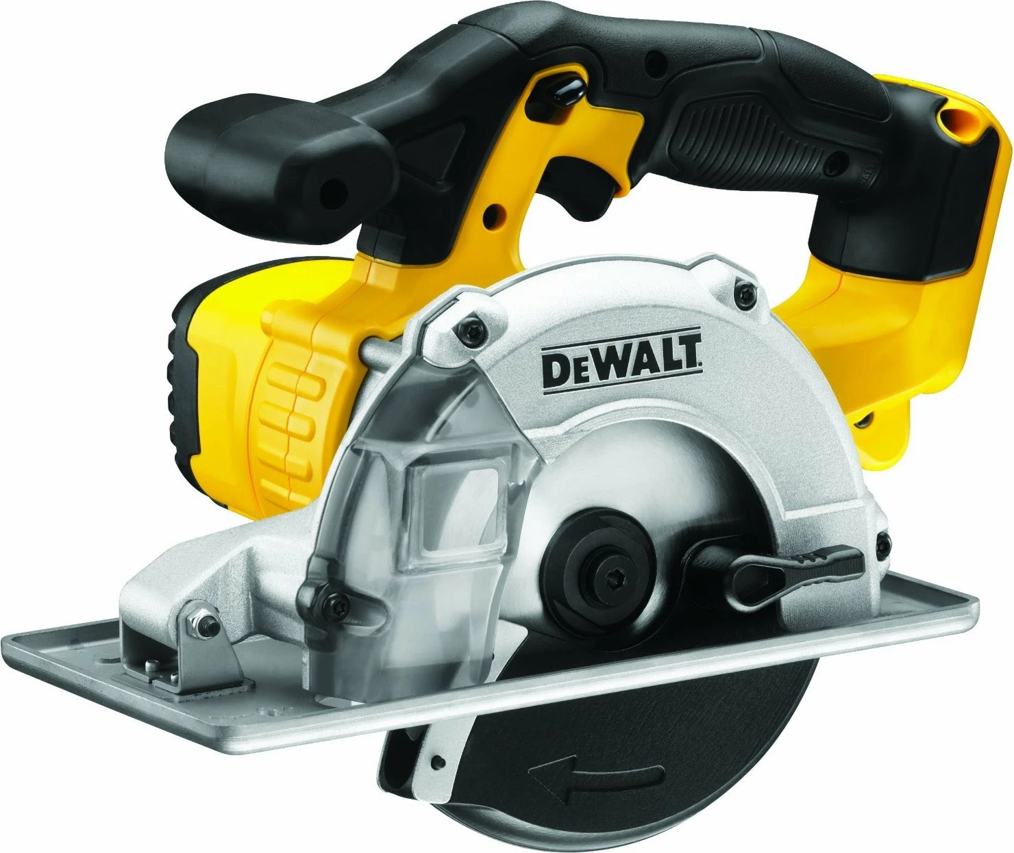 Sharrë rrethore AKU DeWalt XR Li-Ion 18V, disk 140mm, prerje 43mm, pa bateri/karikues, e verdhë/zezë