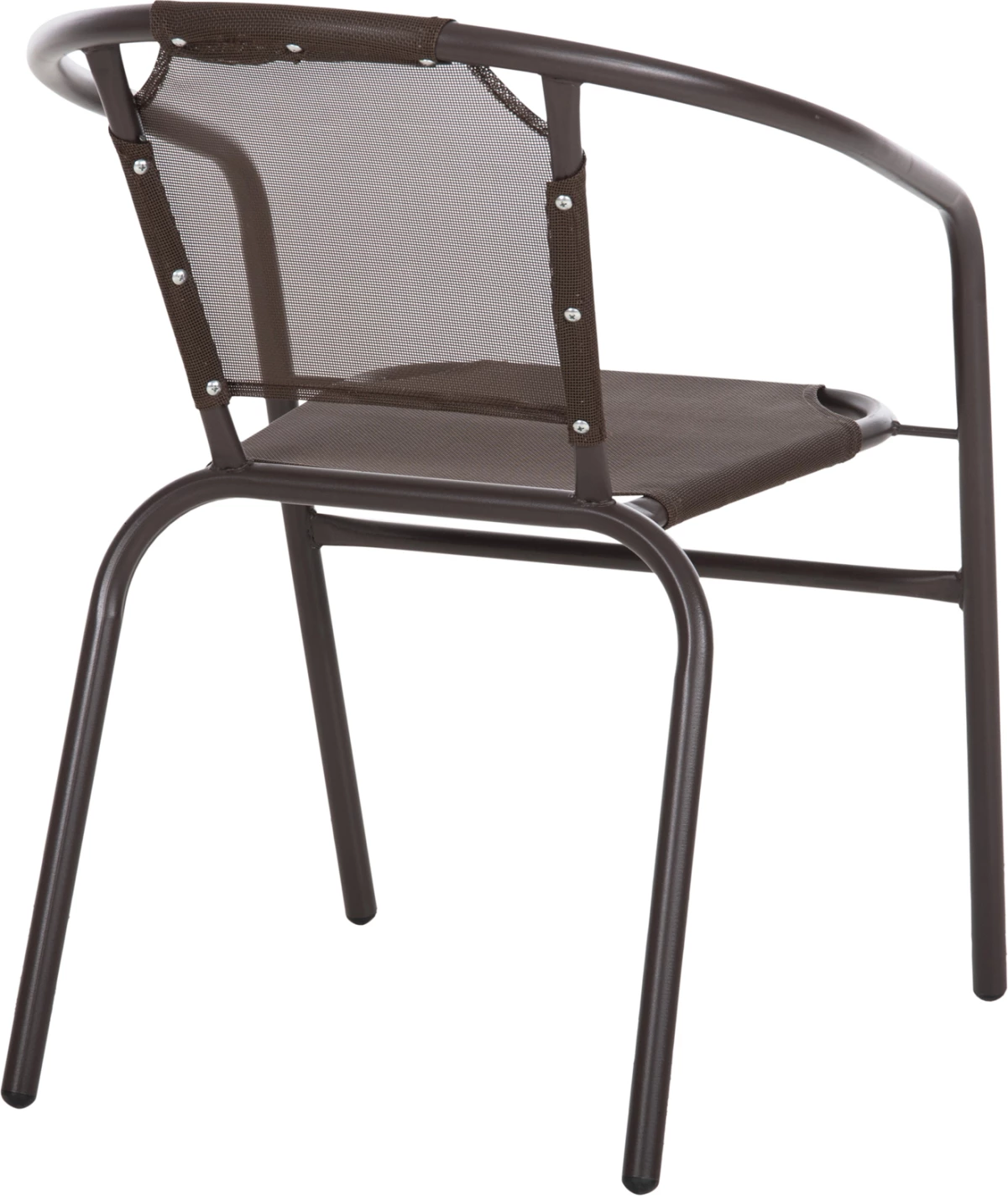 Karrige për jashtë LEDAN FH5977.02 metal & tekstilene ngjyrë kafe 55x58x72Hcm