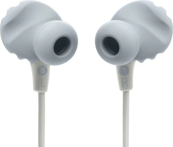 Kufje JBL Endurance Run 2, sportive, in-ear, të bardha