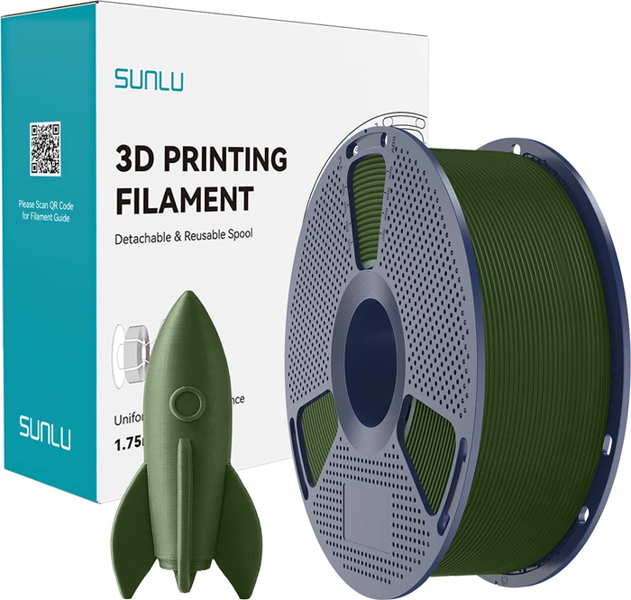 Filament PLA High-Speed Sunlu PLA H-S OG 1.75 mm, Olive