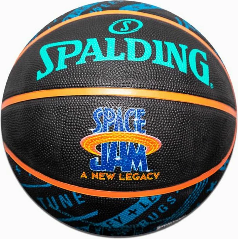 Top Basketbolli për meshkuj dhe fëmijë Spalding, i zi [Madhësia: 7]