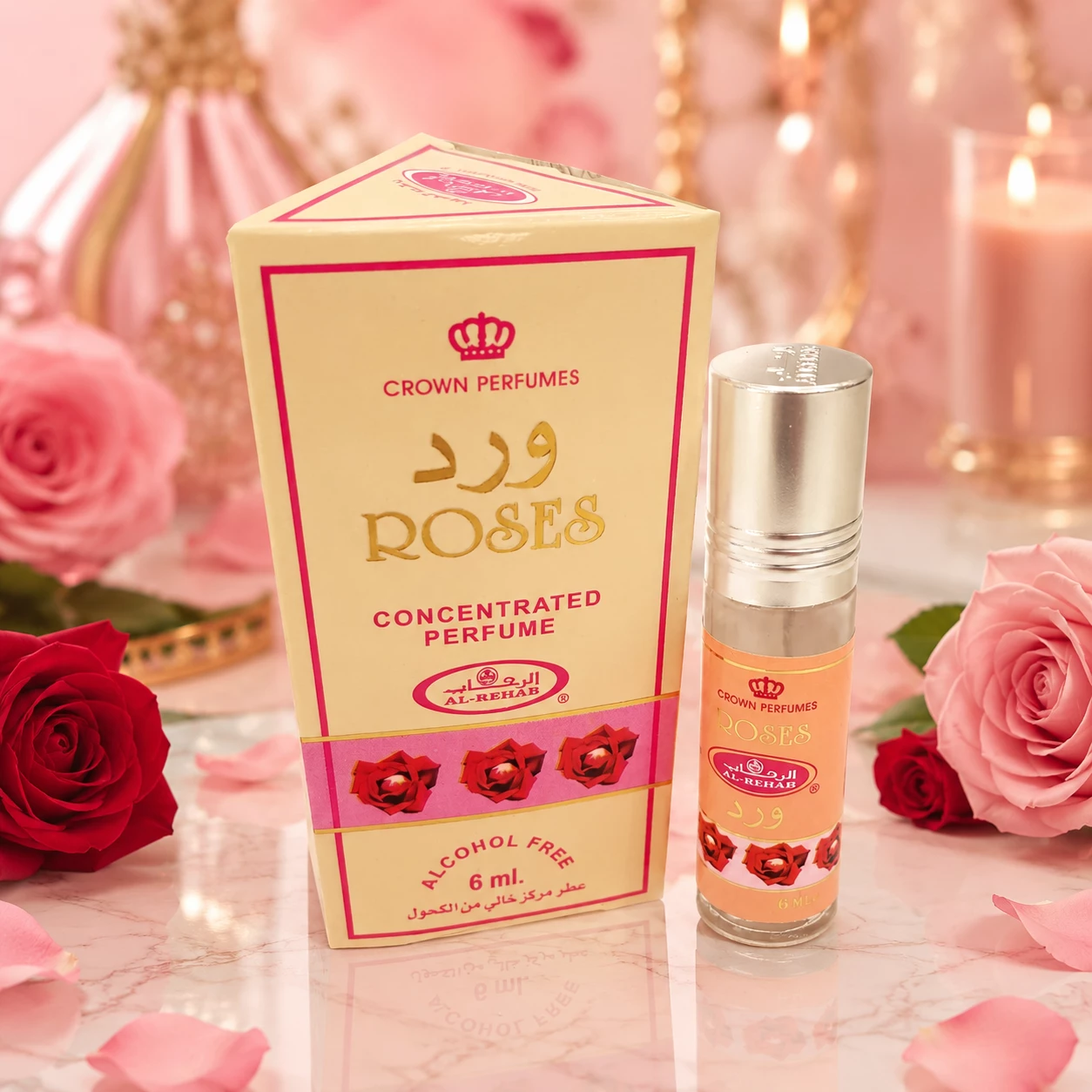 Roses 6ml Oil Perfume