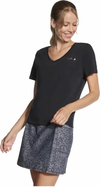 Maicë Skechers Signature V-Neck TP167-BLK, e zezë [Madhësia: XL]