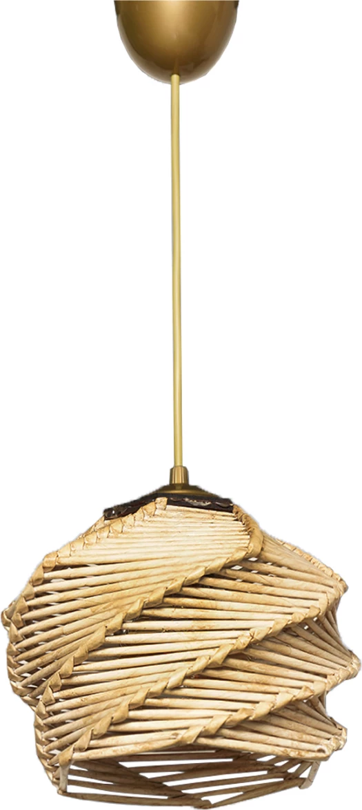 Llambë varëse tavani, ngjyrë natyrale, FH7491, 20x20x75 cm