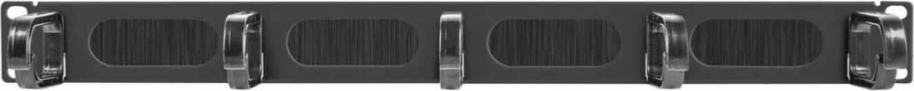 Panel menaxhimi kabllosh EQUIP 19", 1U, 5 unaza, RAL9005 i zi