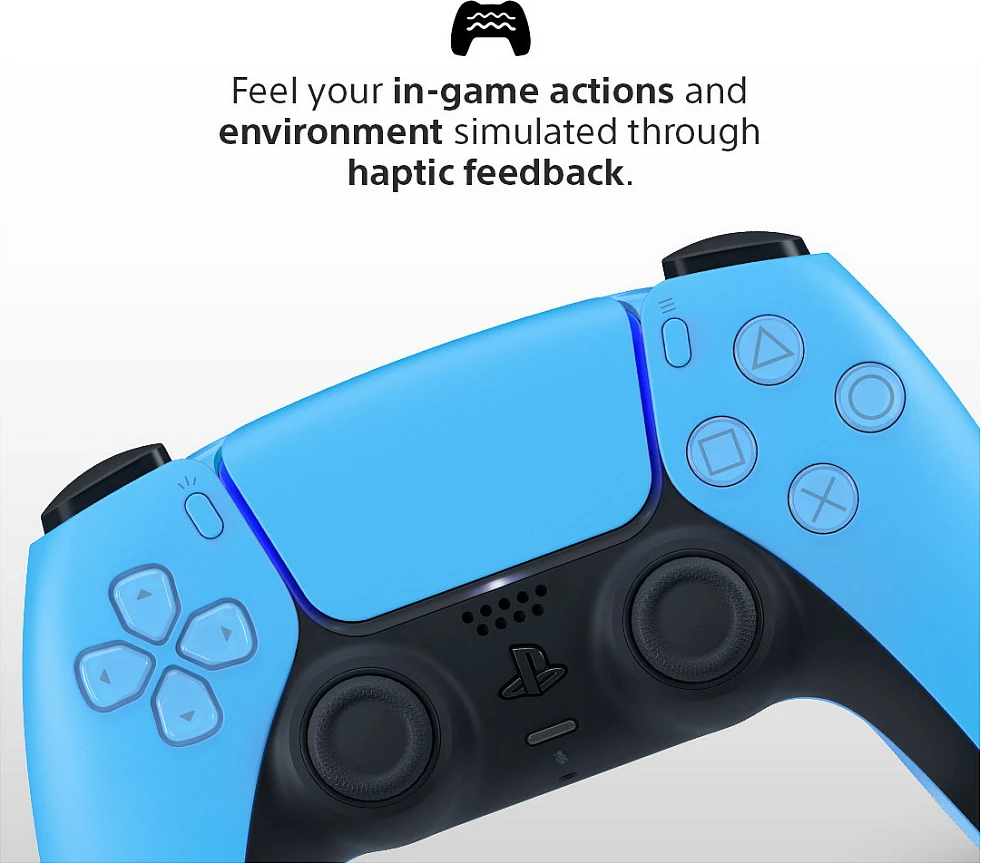 Gamepad Sony DualSense Wireless Controller, për PlayStation 5, Starlight Blue