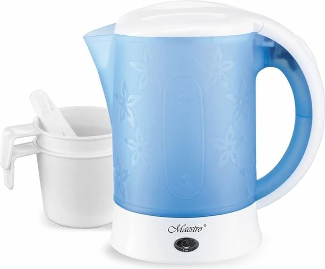 Çajnik elektrik MAESTRO MR-010, kaltërt/bardhë