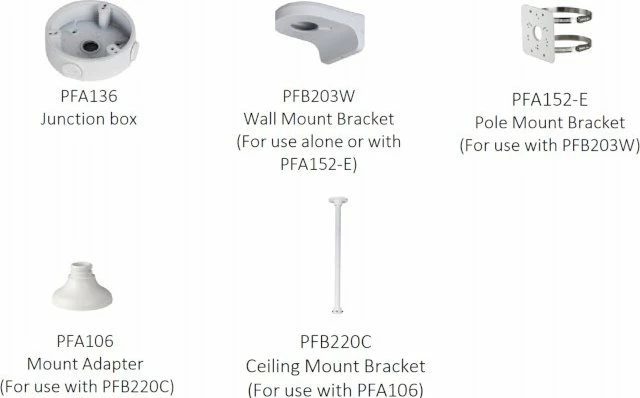 Kamerë IP Dahua IPC-HDBW3842E-AS-0280B 8.3MP Dome, IP67/IK10, PoE, mikrofon, e bardhë