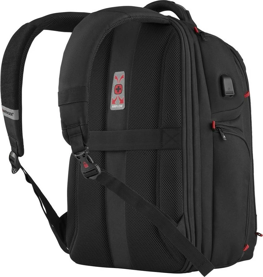 Çantë shpine gaming Wenger PlayerOne 17.3 inç e zezë