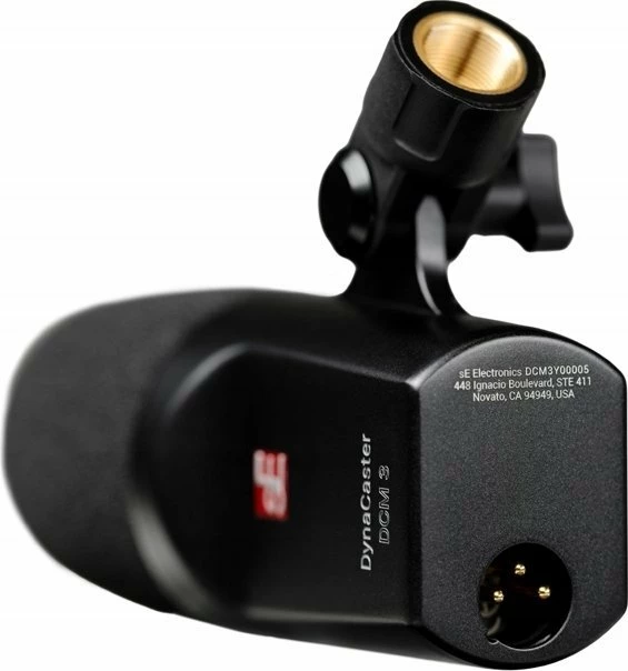 Mikrofon dinamik Lewitt SE DynaCaster DCM 3, kardioid, XLR, me pop filter të integrum, i zi