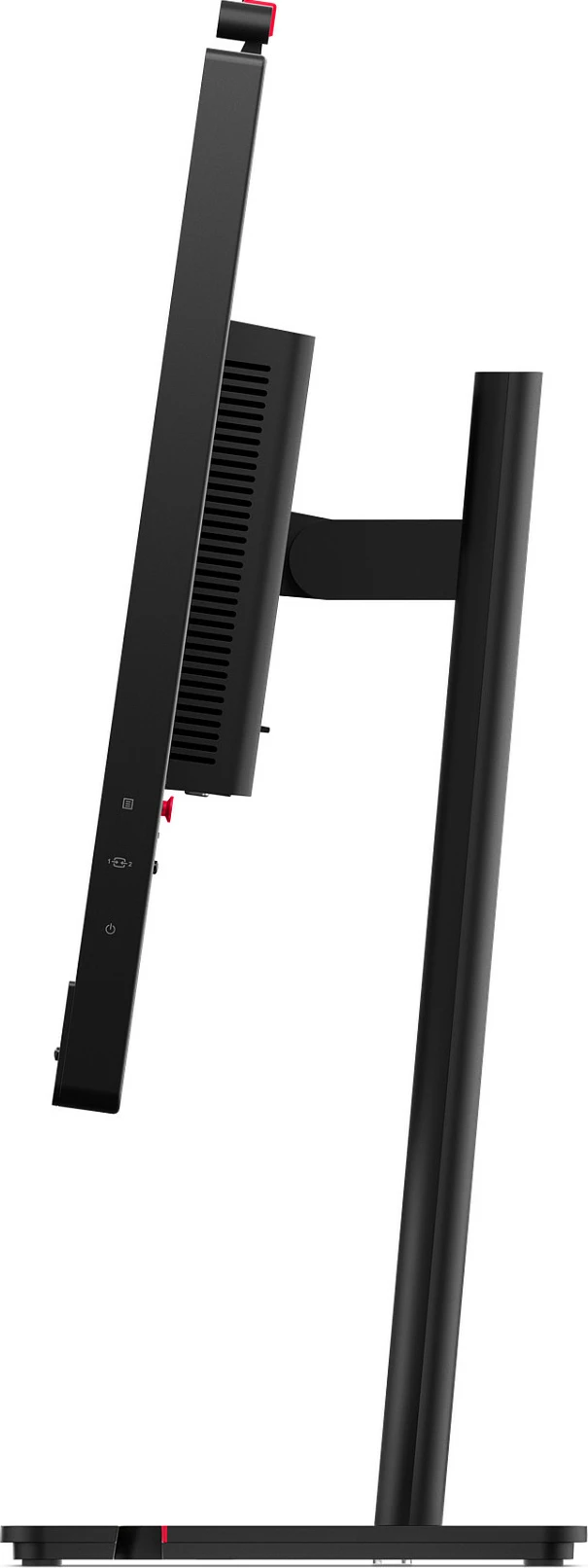Monitor Lenovo ThinkVision T27QD-4v, 27", QHD 2560x1440, HDMI/DP/USB-C Dock, kamerë/mikrofon/altoparlantë, Eclipse Black