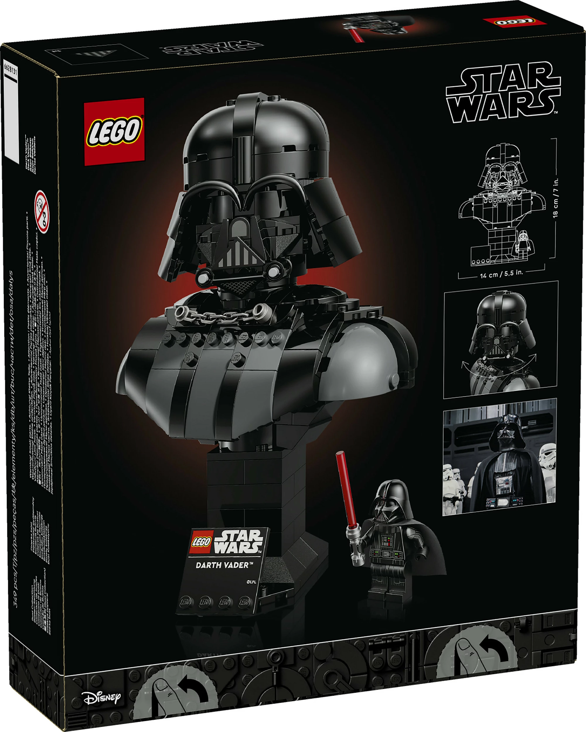 Set ndërtimi LEGO Star Wars 75439 Darth Vader, 349 pjesë, multikolor