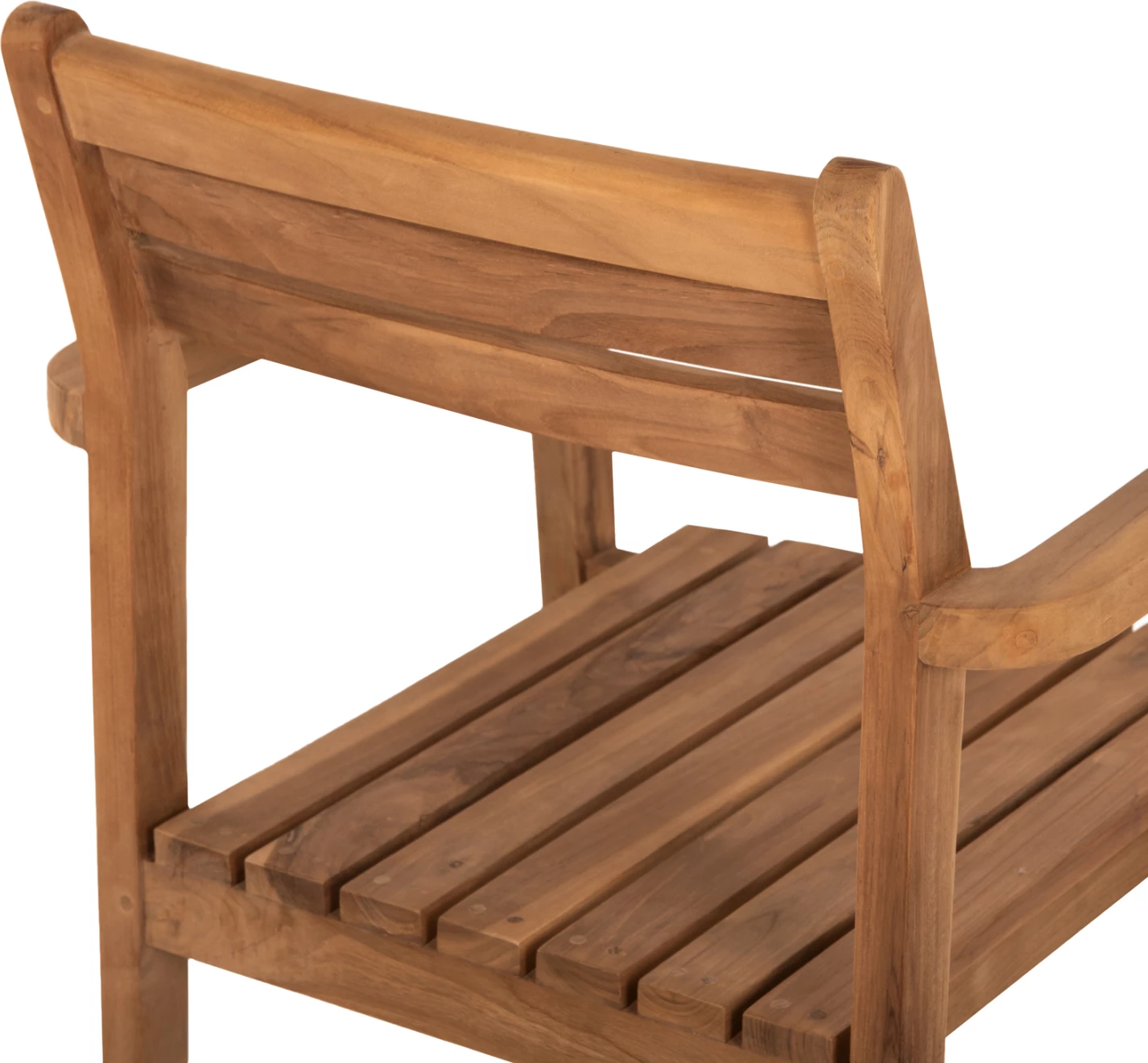 Karrige ERIETTA FH9534 dru TEAK ngjyrë natyrale e grumbullueshme 60x54x87Hcm