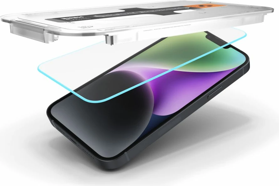 Xham mbrojtës Spigen Glas.tR EZ Fit për iPhone 13, 13 Pro, 14, 16e