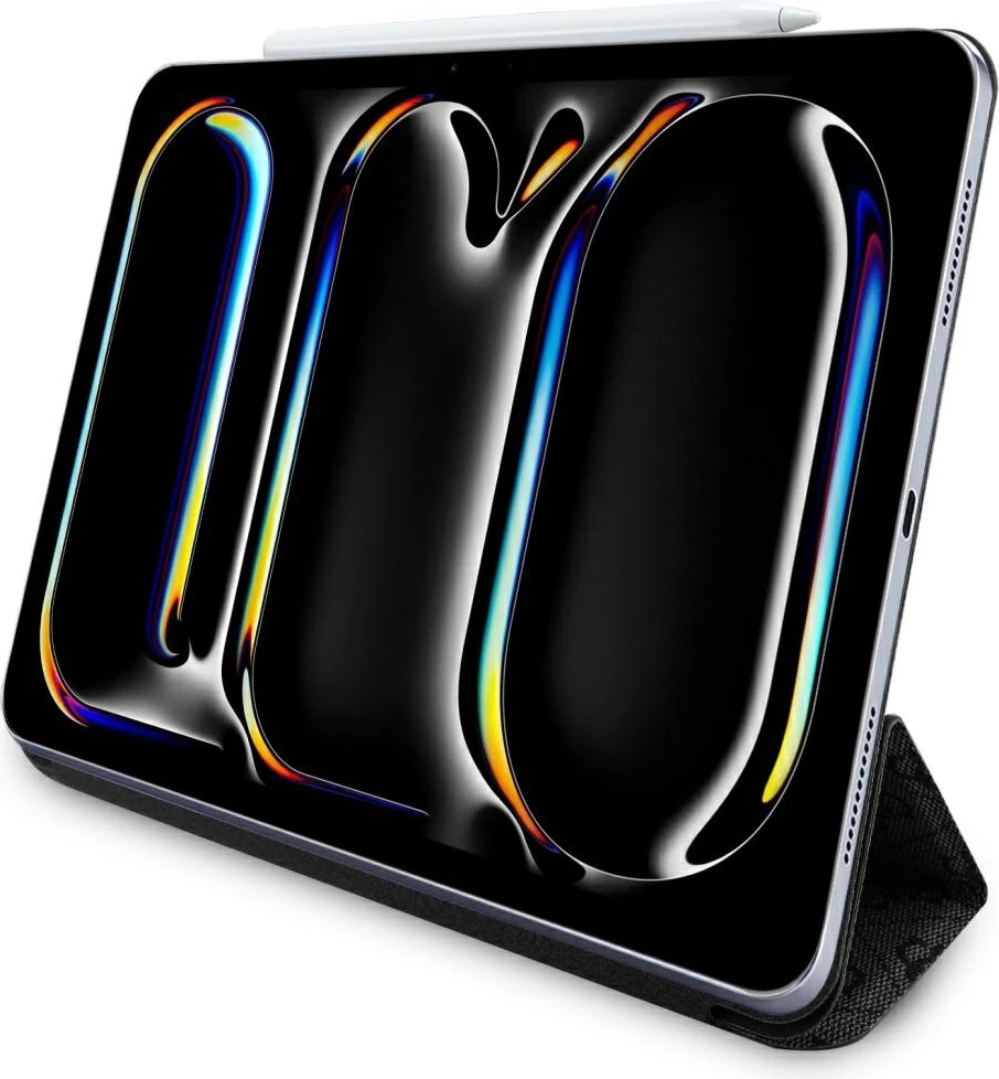 Mbështjellës Guess GUFC13PM24PS4SGK për iPad Pro 13" 2024, Magnetic 4G Big Logo, i zi