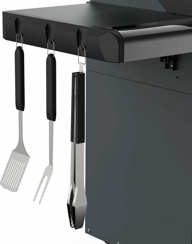 Set aksesorësh për grill Sahara, të zi