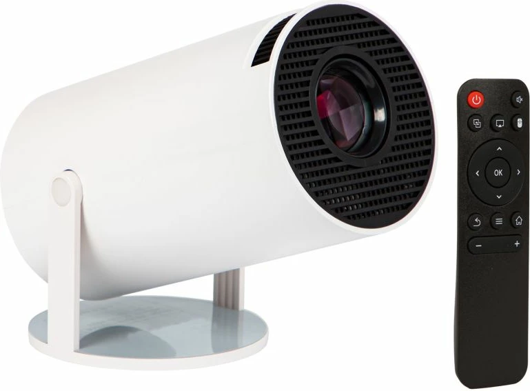 Projektor portabil BLOW AndroidTV HD Cinema, i bardhë