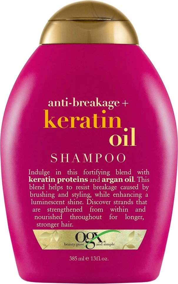 Shampon për femra OGX Anti-Breakage + Keratin Oil, 385ml