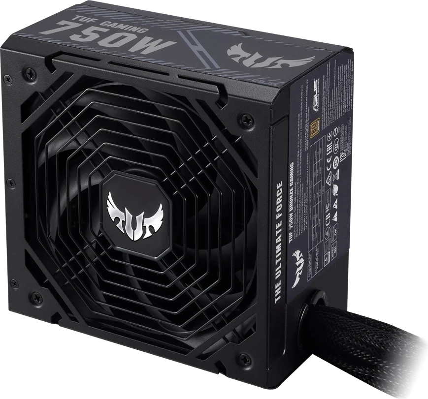 Furnizues rryme (PSU) ASUS TUF Gaming 750W 80 Plus Bronze, ATX, jo-modular, i zi