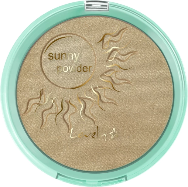 Pudër për fytyrë dhe trup Lovely Sunny Powder për femra Silver 16g