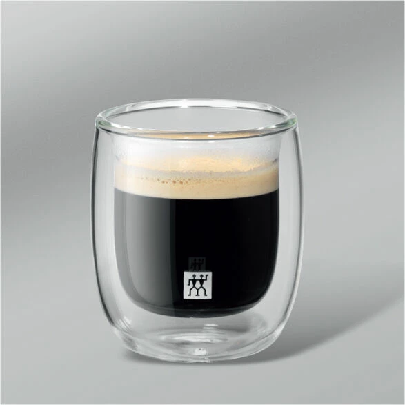 Set me 2 gota me 2 mure për espresso Zwilling, 80 ml