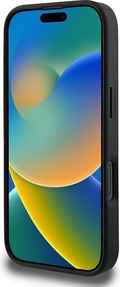 Mbështjellës Guess 4G Big Logo për iPhone 16 Pro, 6.3", i zi