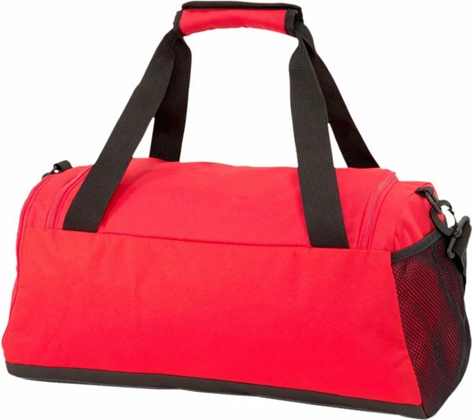 Çantë Puma për të rritur dhe fëmijë, e zezë me të kuqe