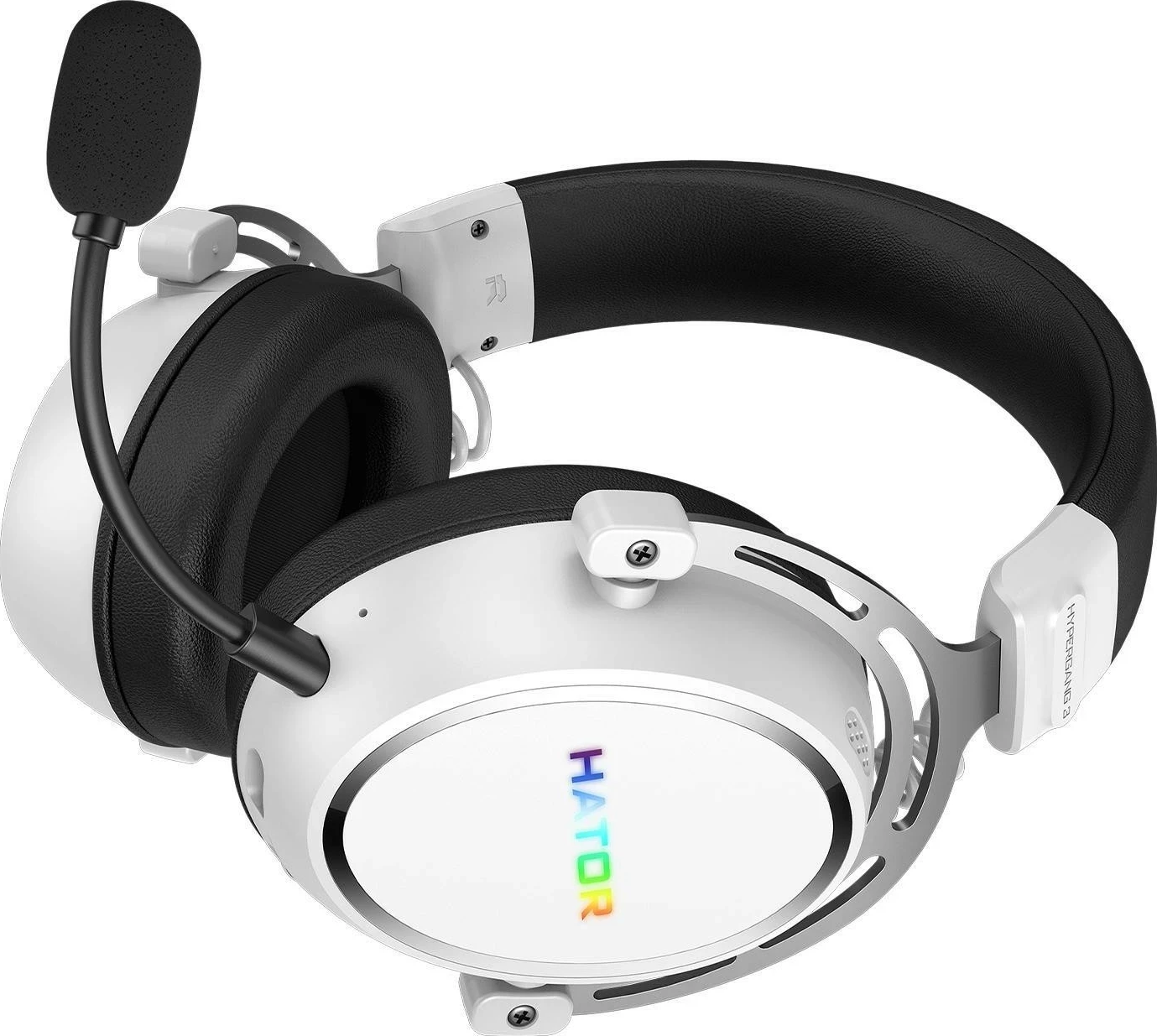 Kufje Hator Hypergang 3 Wireless, Bluetooth 5.4, ANC, mikrofon i ndashëm, të bardha