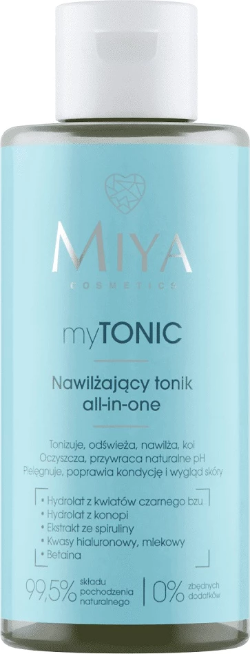 Tonik për fytyrë për femra Miya Cosmetics MyTonic Moisturizing All-in-One, 150ml