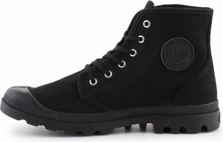 Këpucë Palladium Pampa Hi Original W për femra, të zeza [Madhësia: 39]