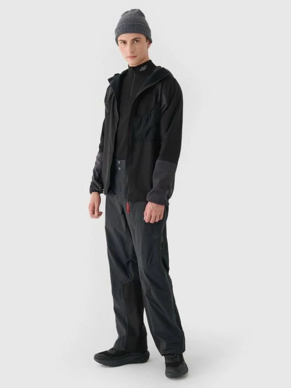 Pantallona ski touring për meshkuj 4F, të zeza