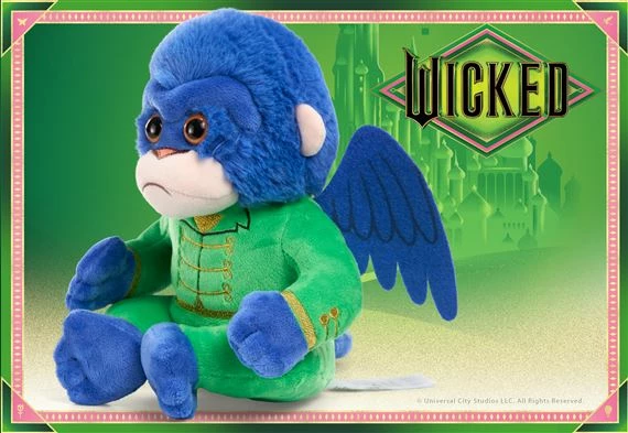 Lodër pellushi NOBLE COLLECTION Wicked Chistery 19 cm, blu/jeshile