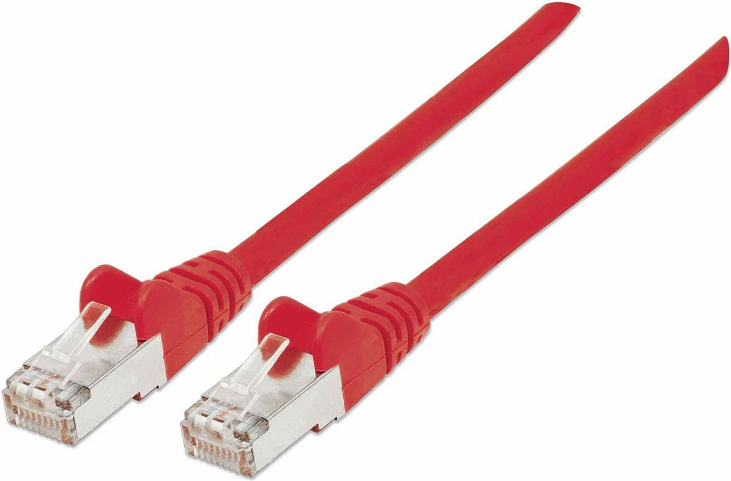 Kabllo rrjeti Intellinet Cat7 0.25 m, RJ45, S/FTP, 10 Gbit/s, e kuqe