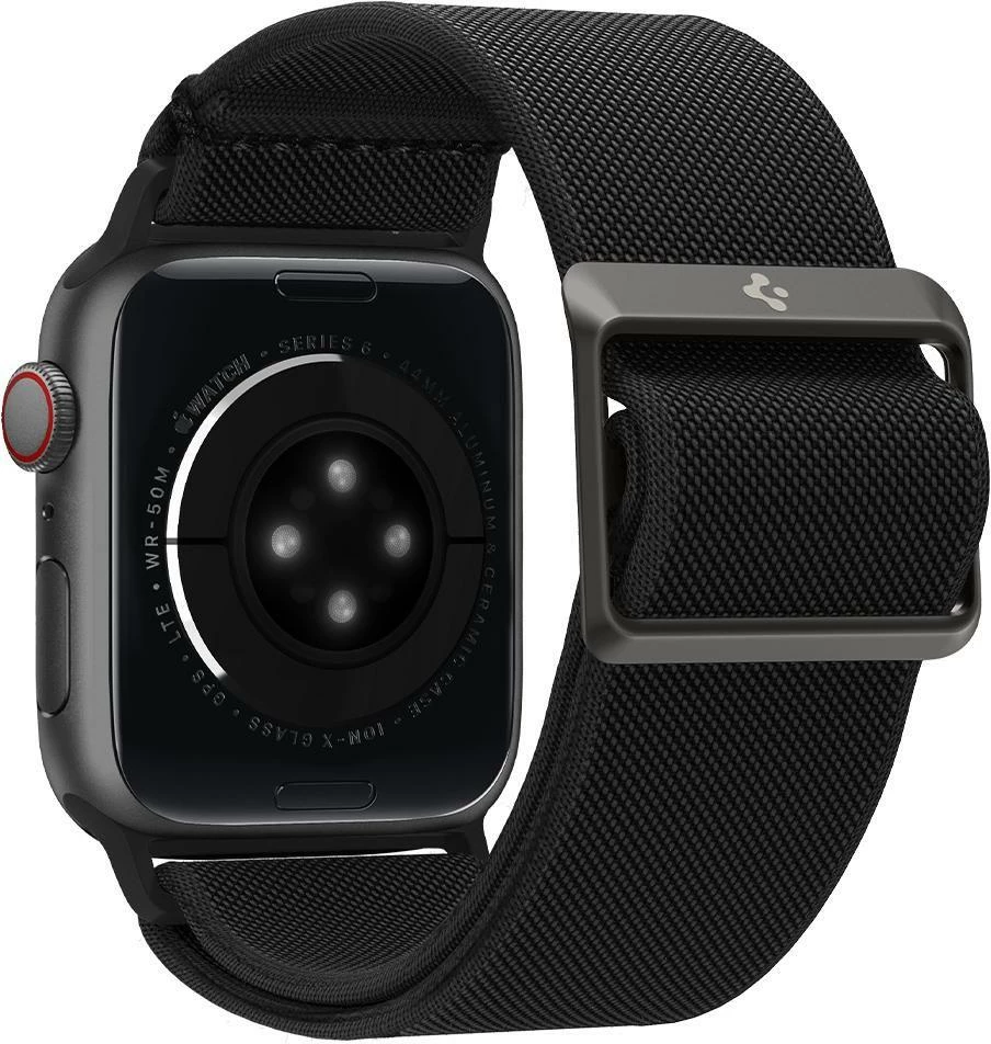 Rrip Spigen Fit Lite për Apple Watch 42/44/45/49 mm, Zi