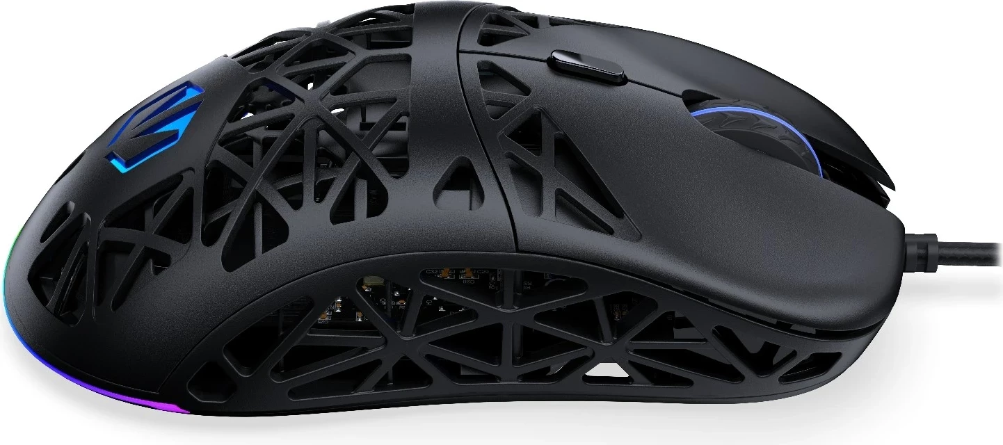 Maus gaming ENDORFY LIV EY6A020, me kabllo, 12000 DPI, i zi