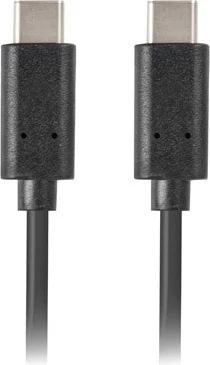 Kabllo USB 2.0 Lanberg 1m USB-C M/M, E Zezë