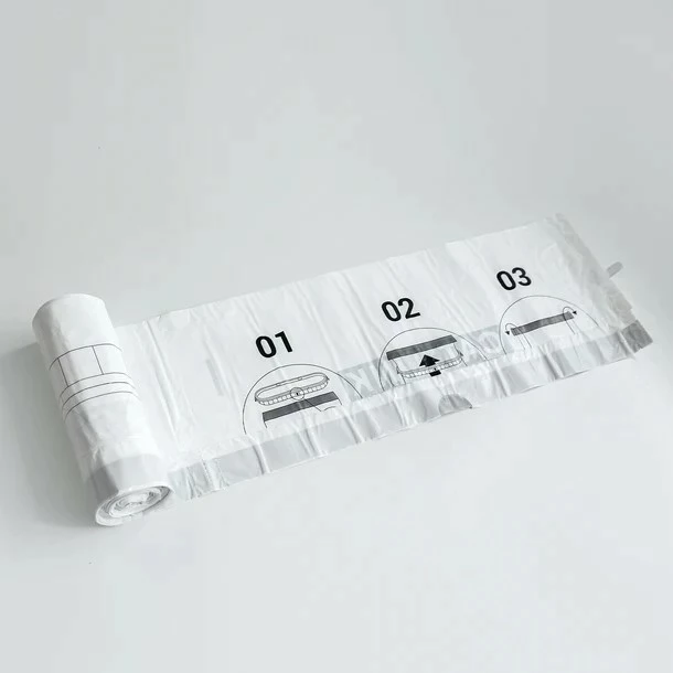 Qese mbeturinash për kuti rëre mace Catlink Scooper SE (Baymax), 2 rrotulla (20 qese/rrotull)