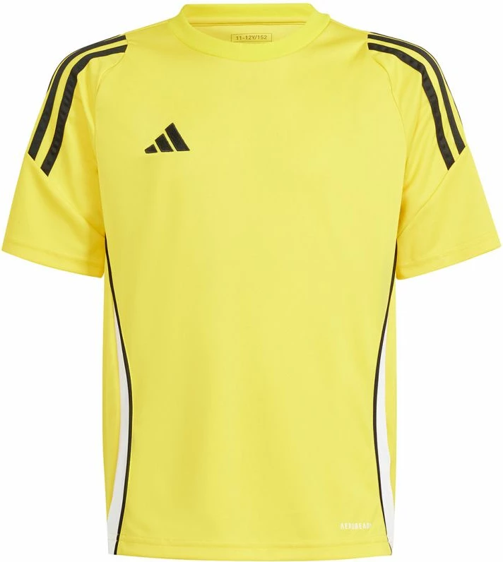 Fanellë futbolli për fëmijë adidas, e verdhë
