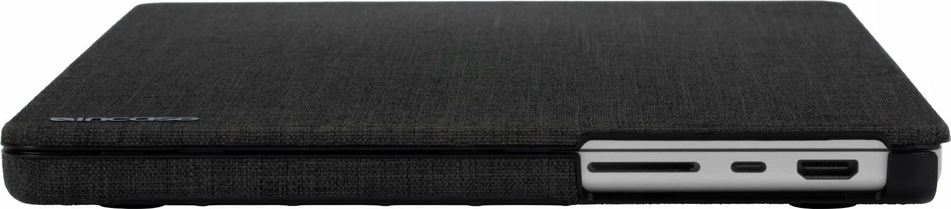 Mbështjellës hardshell Incase Textured Woolenex për MacBook Pro 16" (2021/2023), Graphite