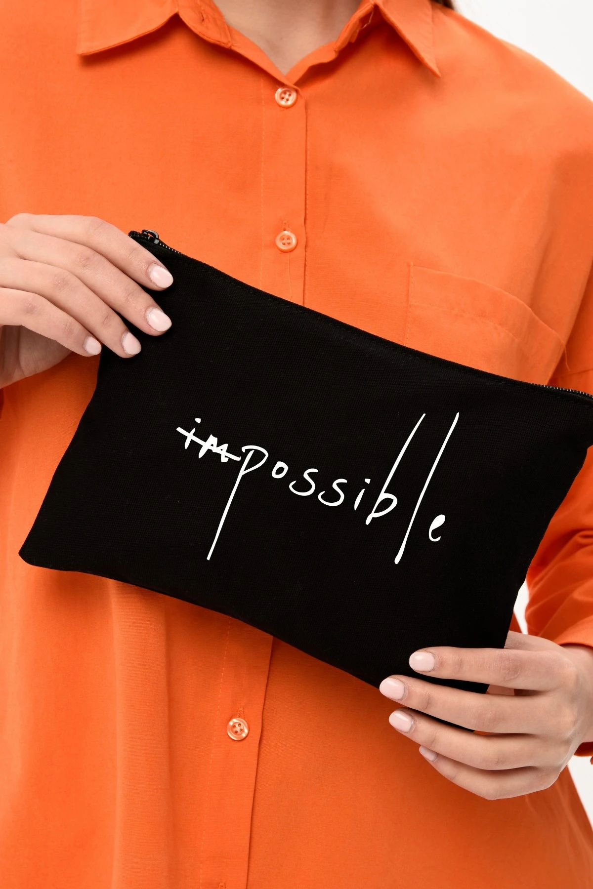 Çantë make-up Zoozie Bags, e zezë, 25x18cm, 1816